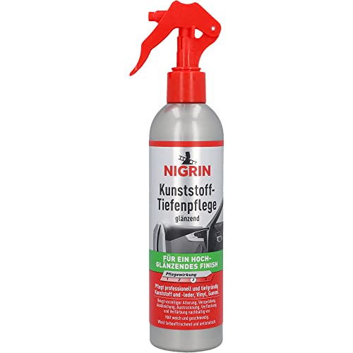 NIGRIN 74016 Kunststoff-Tiefenpflege 300 ml glänzend