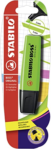 Textmarker - STABILO BOSS ORIGINAL - Einzelstift - grün