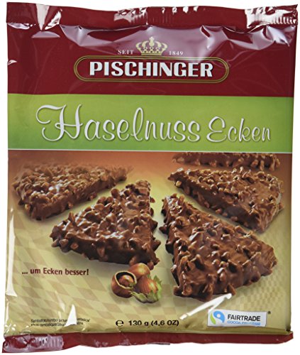 Pischinger Haselnuss Ecken, 10er Pack (10 x 130 g)
