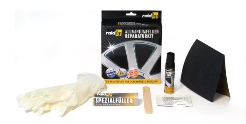 Raid HP 340001 Aluminiumfelgen Reparatur Kit, Silber