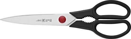 ZWILLING Twin L Vielzweckschere, Universalschere, Länge: 23 cm, Rostfreier Spezialstahl/Kunststoff, Schwarz