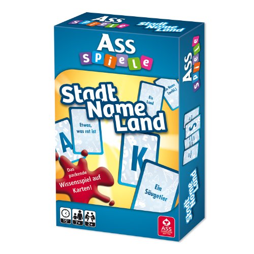 ASS Altenburger 22509611 - Stadt Name Land, Familienspiel