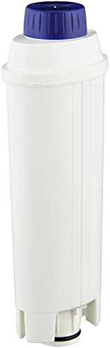 De'Longhi Original Wasserfilter DLSC002 - Zubehör für De'Longhi Kaffeevollautomaten mit Wasserfilter, Pflege und Schutz der Maschine, optimiert die Kaffeequalität und schützt vor Kalk, Weiß