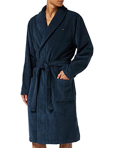 Tommy Hilfiger Herren Bademantel Bathrobe aus Frottee / Größe: S - XL