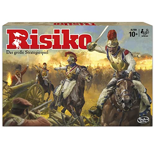 Risiko, das Strategiespiel, Brettspiel für die ganze Familie, spannendes Gesellschaftsspiel, für Kinder & Erwachsene, der Klassiker beim Spieleabend