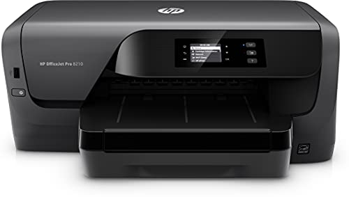 HP OfficeJet Pro 8210 Tintenstrahldrucker (HP Instant Ink, 250 Blatt, Drucker, LAN, WLAN, Duplex, Airprint,mit 1 Probemonat HP Instant Ink inklusive) schwarz