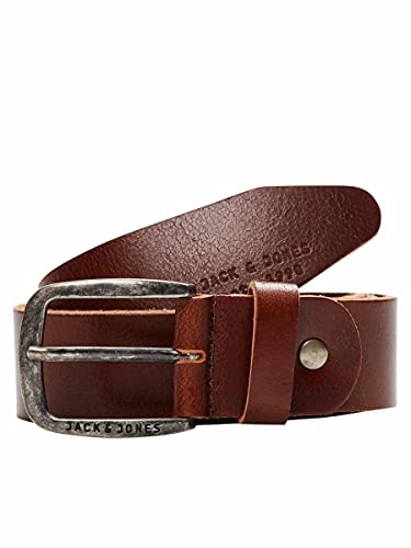 JACK & JONES male Gürtel Leder / Größe: 80 - 95