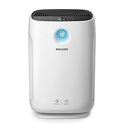 Philips Series 2000 Luftreiniger – entfernt Pollen, Staub, Viren und Allergene* in Räumen mit bis zu 79 m², 3 Geschwindigkeitsstufen, Sleep-Modus (AC2887/10) [Energieklasse A]