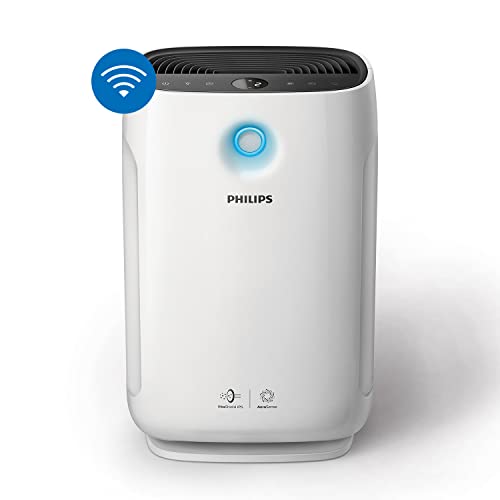 Philips Series 2000i Luftreiniger – App-Steuerung, entfernt Pollen, Staub, Viren und Aerosole** in Räumen mit bis zu 63 m², 5 Geschwindigkeitsstufen, Sleep-Modus (AC2889/10)