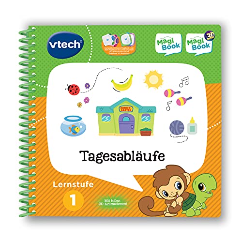 VTech 80-480804 - Magibook - Lernstufe 1 - Tagesabläufe