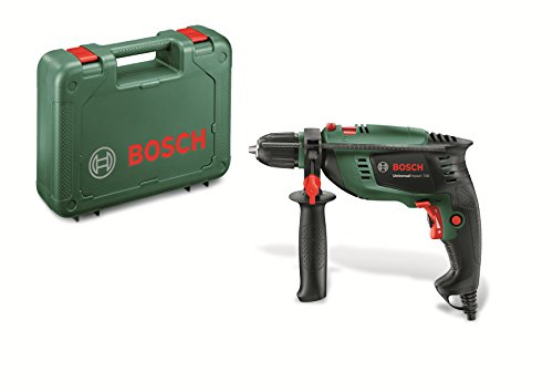 Bosch Schlagbohrmaschine UniversalImpact 700 (Zusatzhandgriff, Tiefenanschlag, Koffer, 700 Watt)