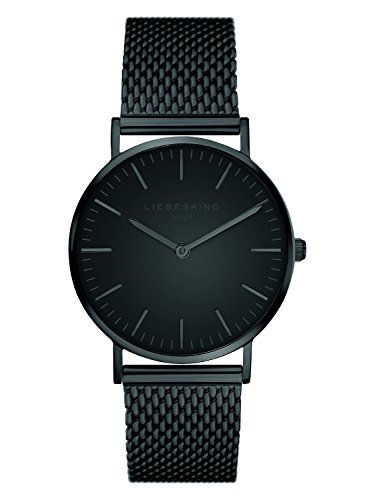 Liebeskind Berlin Damen Analog Quarz Armbanduhr mit Edelstahlarmband