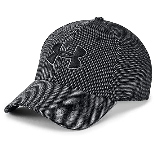 Under Armour Herren UA Men's Heathered Blitzing 3.0, Cap mit Schirm, Herren Kappe mit integriertem Schweißband