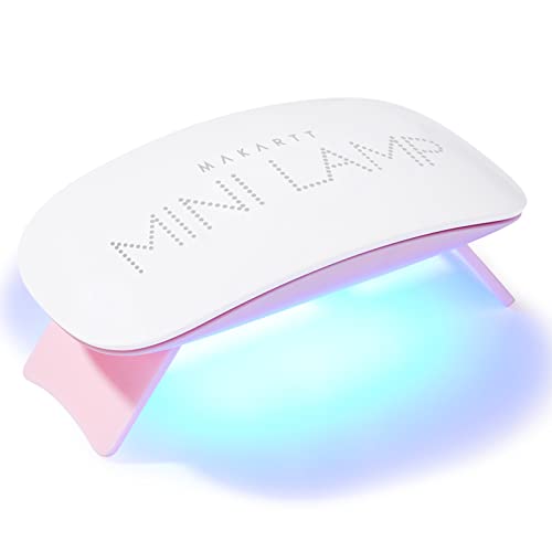 Makartt LED Nagellampe 6W Aushärtungslampe mit 60S Timer USB