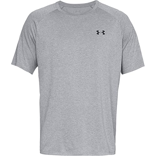 Under Armour Herren Tech 2.0 Shortsleeve atmungsaktives Sportshirt, kurzärmliges und schnelltrocknendes Trainingsshirt mit Loser Passform / Größe: S - XXL