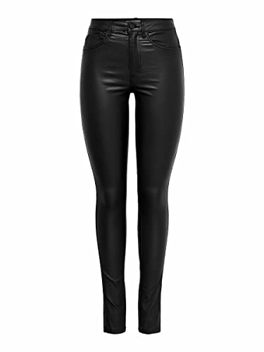 ONLY Female Skinny Fit Jeans ONLRoyal HW Rock Coated / Größe: S - XL