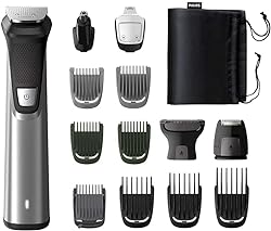 Philips Multigroom Series 7000 14-in-1, für Gesicht, Haare und Körper mit DualCut-Technologie (Modell MG7745/15)