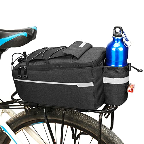 Lixada Fahrrad Gepäckträgertasche, Fahrrad Sitz Multifunktionale Isolierte Stammkühltasche, Umhängetasche, 29 * 16 * 17cm
