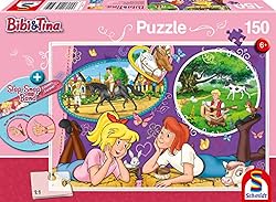 Schmidt Spiele Puzzle 56321 Blocksberg/Bibi & Tina Bibi und Tina, Freundinnen für Immer, 150 Teile Kinderpuzzle, bunt