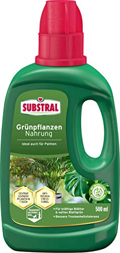 Substral Grünpflanzen Nahrung, Qualitäts-Flüssigdünger für alle Grünpflanzen, mit natürlichen Biostimulanzien, 500 ml