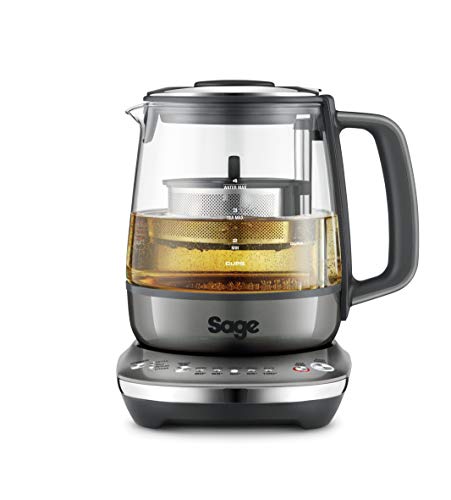 Sage Appliances STM700 the Tea Maker Compact, Teeautomat, 1 Liter, Edelstahl [Energieklasse A]
