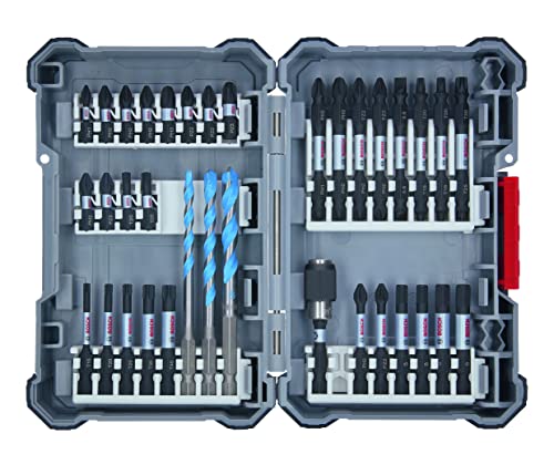 Bosch Professional 35-tlgs. Bohrer Bit Set (Pick and Click, Zubehör für Schlagschrauber, mit Bits und Universalhalter) - Amazon Edition