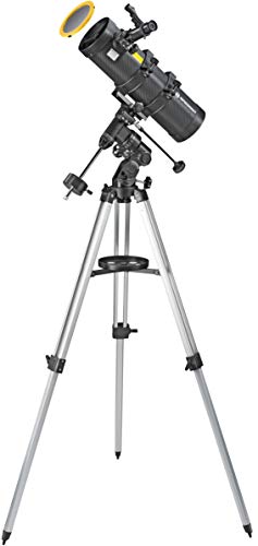 BRESSER Telescope Spica 130/1000 EQ3 - Reflector with Smartphone Adapter