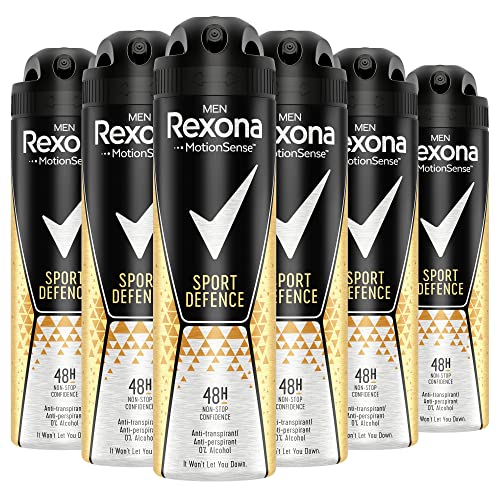 6er Pack Rexona Men MotionSense Deo Spray Sport