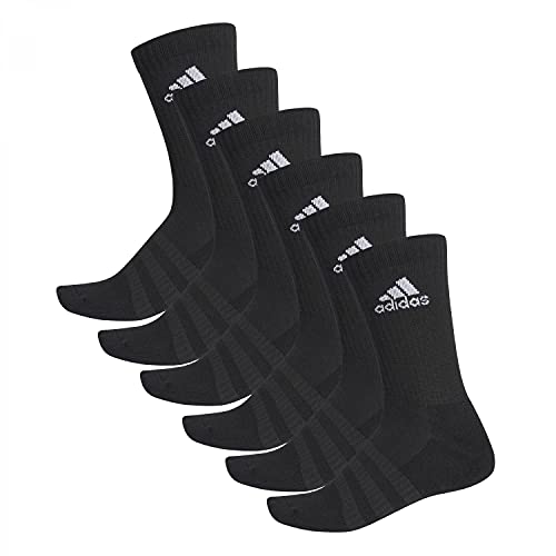 adidas Unisex 6 Paar Cushion Crew Socken / Größe: M - XXL