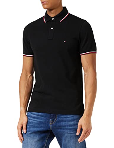 Tommy Hilfiger Herren Poloshirt Core Tommy Tipped Slim-Fit Polo / Größe: XS - 3XL