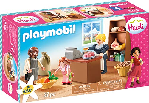 PLAYMOBIL 70257 Heidi Dorfladen der Familie Keller, bunt