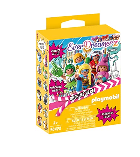 PLAYMOBIL 70478 EverDreamerz Überraschungsbox mit Candy World Figur, Ab 7 Jahren