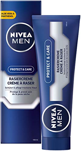 2 x 100ml Nivea Men Protect & Care Rasiercreme