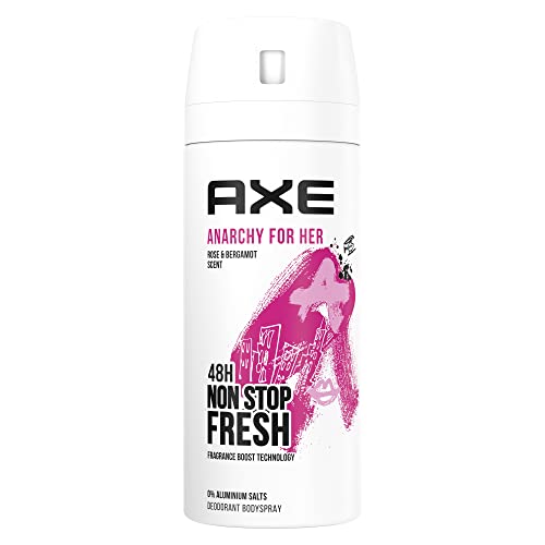 2 x 150ml Axe Anarchy Bodyspray & Deospray Damen