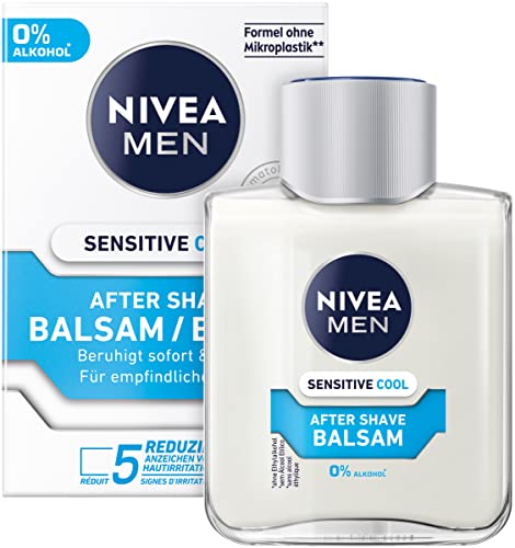 2 x 100ml NIVEA MEN Sensitive Cool After Shave Balsam