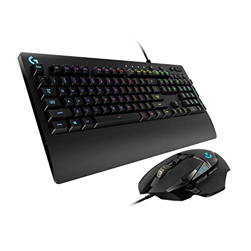 Logitech G502 HERO High-Performance Gaming-Maus + Logitech G213 Prodigy Gaming-Tastatur