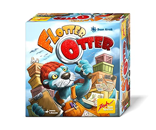 Zoch 601105132 Flotter Otter - Ein blitzschnelles Spiel für flinke Augen und wache Finger, ab 8 Jahren