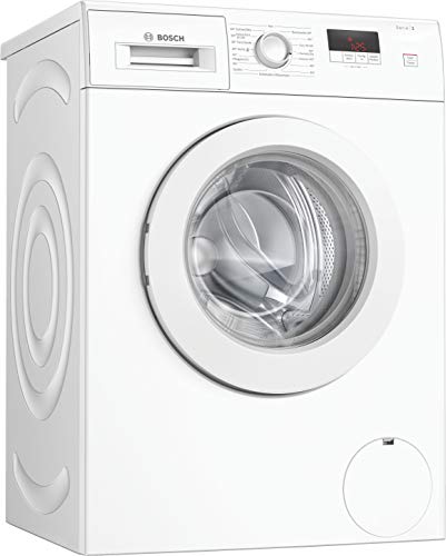 Bosch WAJ24060 Serie 2 Waschmaschine, 7 kg, 1200 UpM, EcoSilence Drive leiser und effizienter Motor, SpeedPerfect schneller saubere Wäsche, ExtraKurz 15‘ Schnellprogramm in 15 Minuten [Energieklasse D]