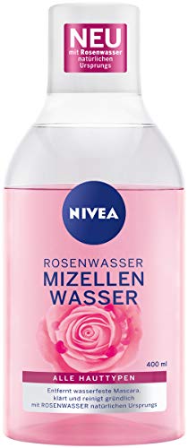 2 x 400ml NIVEA Rosenwasser Mizellenwasser