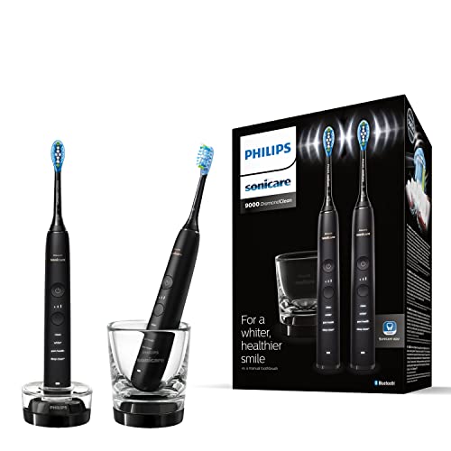 Philips Sonicare DiamondClean 9000 Elektrische Schallzahnbürste mit App (Modell HX9914/54)