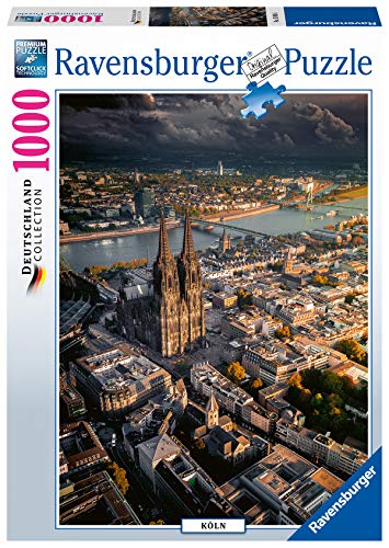 Ravensburger Puzzle 15989 - Kölner Dom - 1000 Teile Puzzle für Erwachsene und Kinder ab 14 Jahren, Stadt-Puzzle von Köln