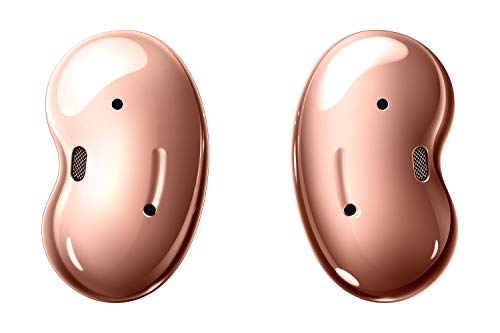 Samsung Galaxy Buds Live, Kabellose Bluetooth-Kopfhörer mit Noise Cancelling (ANC), ausdauernder Akku, Sound by AKG, komfortable Passform, Mystic bronze