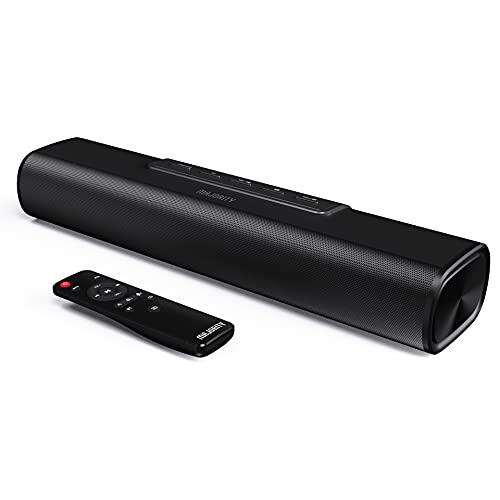 Majority Saxon Mini Bluetooth Surround Sound Soundbar für TV Geräte + 3D Sound Modus für Film, Musik + Podcasts, Perfekt als TV Bluetooth Lautsprecher oder PC Lautsprecher…