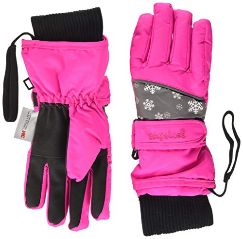 Playshoes Unisex Kinder Finger Winter-Handschuhe mit Klettverschluß / Größe 4 (6-8Jahre)