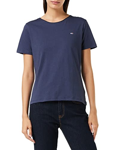 Tommy Hilfiger Damen Tjw Slim Jersey C Neck T-Shirt / Größe: XXS - XXL