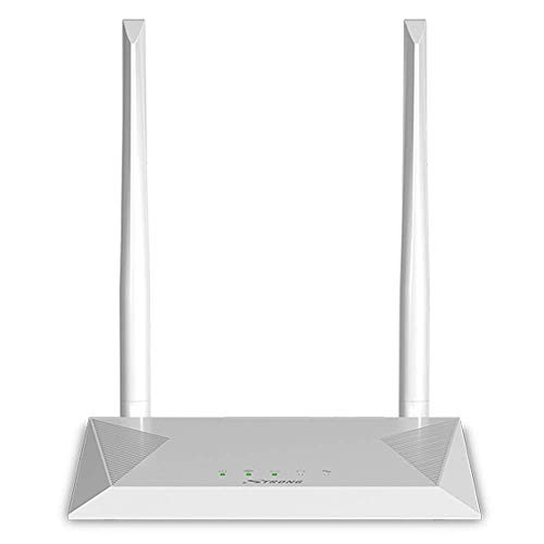 STRONG WLAN Repeater 300D, Betriebsmodi: Universal Repeater/Router, 300 Mbit/s bei 2,4 GHz, 4 LAN Ports, WLAN Verstärker - weiß