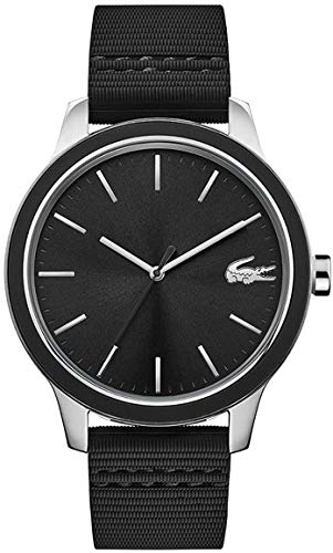 Lacoste Herren Analog Quarz Uhr mit Silikon Armband 2011087