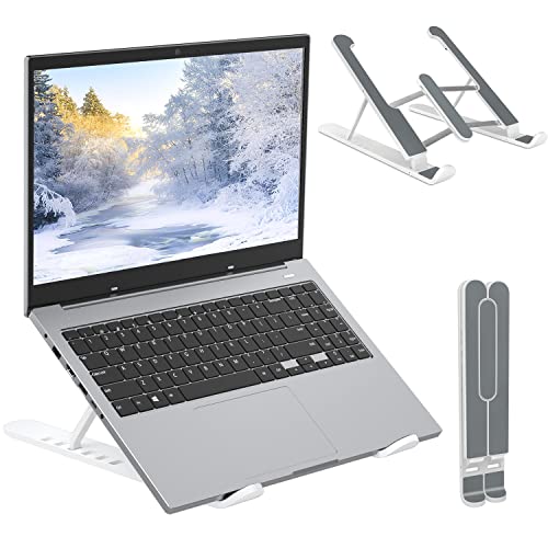 Laptop Handy Tablet Ständer, PEYOU Multi-Winkel Tragbarer Notebook Ständer, Vermeiden Sie Kratzer und Wärmeableitung Halter Kompatibel mit HP, Lenovo, MacBook Pro Air, Dell,10-15,6'' Laptops Tablet