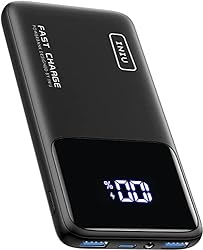 INIU Power Bank, 22.5W Powerbank klein Aber stark 10500mAh, PD3.0 QC4.0 Fast Charging(USB C Input&Output) LED Display Externe handyakkus