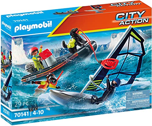 PLAYMOBIL® 70141 Seenot: Polarsegler-Rettung mit Schlauchboot